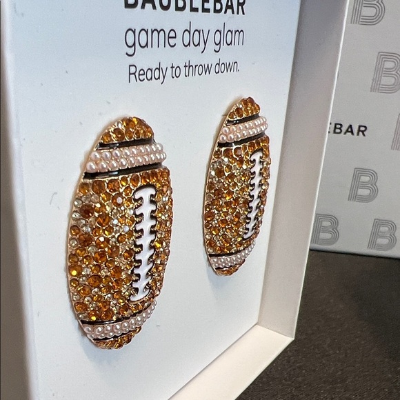 BaubleBar | Game Day Football 🏈 Earrings - Picture 7 of 10